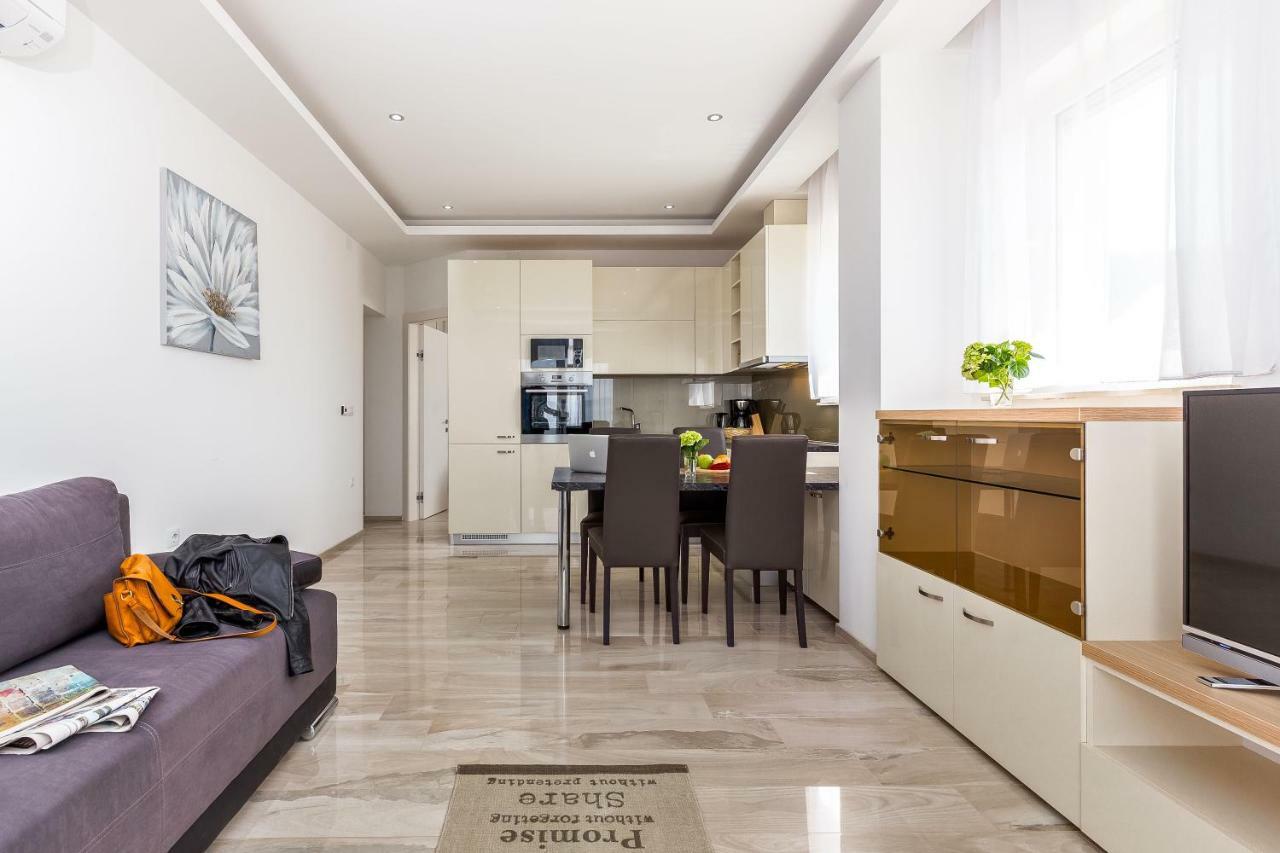 Luxury Apartments Kostrena With Pool Ngoại thất bức ảnh